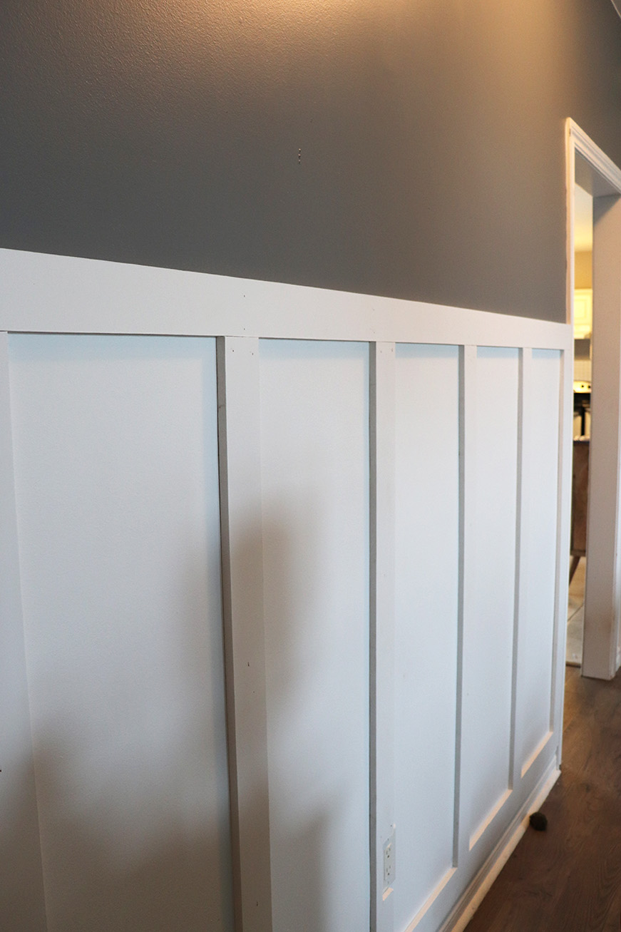 Board & Batten Wall Feature DIY