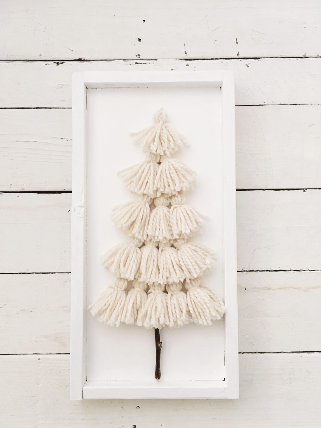 DIY Tassel Tree Decoration