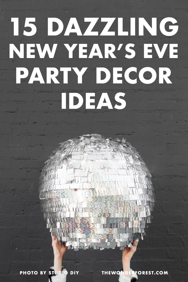 15 Dazzling New Year's Eve Party Decor Ideas