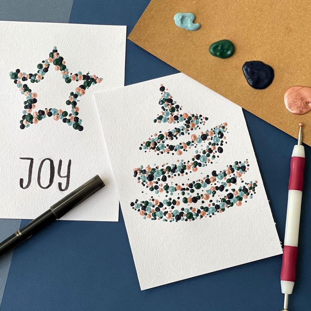 Easy Handmade DIY Christmas Card Ideas - Wonder Forest