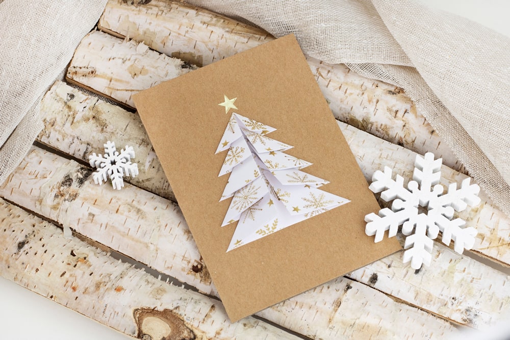 Easy Handmade DIY Christmas Card Ideas - Wonder Forest