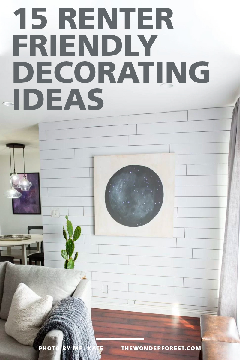 15 Rental Friendly Decorating Ideas (That Are Temporary!)