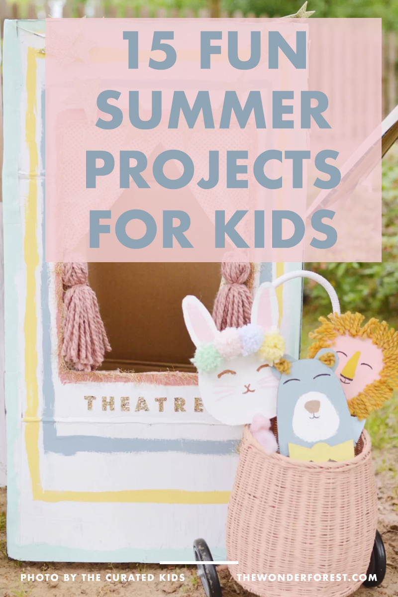 15 Fun Summer Projects for Kids to Create