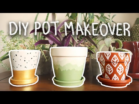 20 Beautiful Painted Pot Ideas