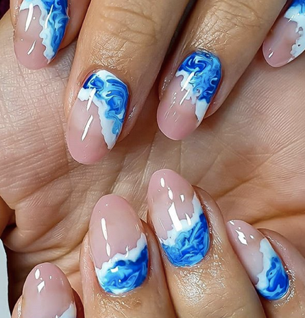 Summer Nail Art 2021 | Blue Dolphin Nail Design - The Nail Chronicle