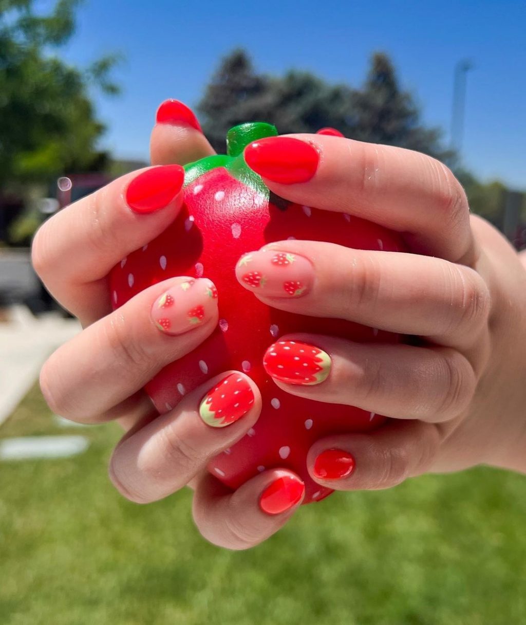 20 Pool Party Inspired Summer Nail Art Ideas - Wonder Forest