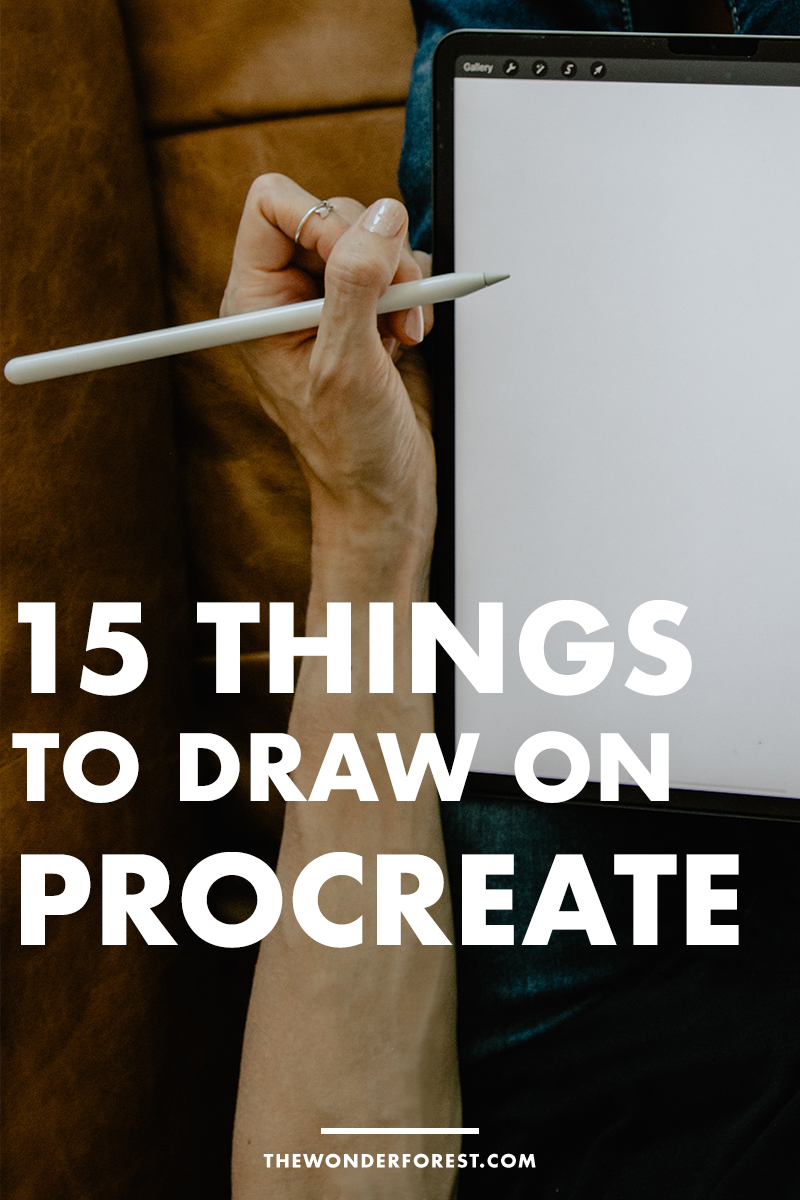 15 Things to Draw on Procreate