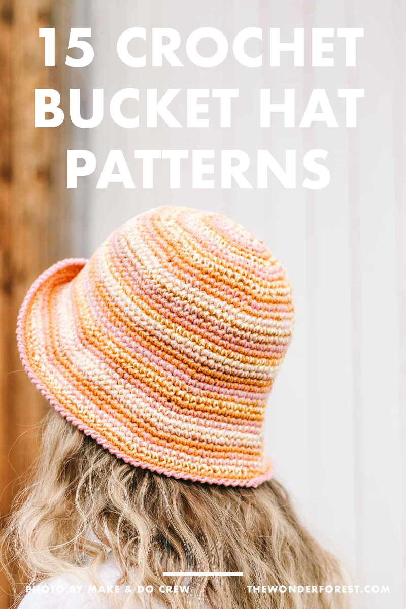 15 Trendy Crochet Bucket Hat Patterns