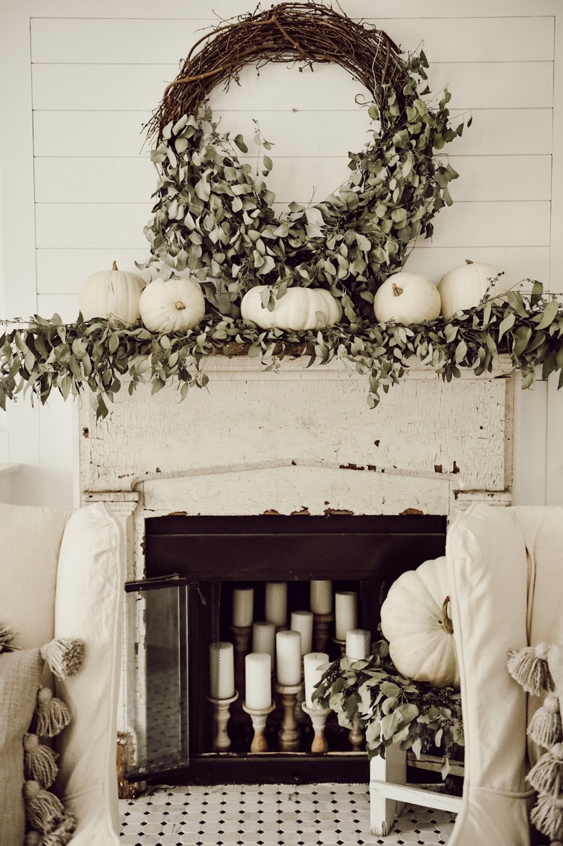 How To Decorate Your Mantel For Fall