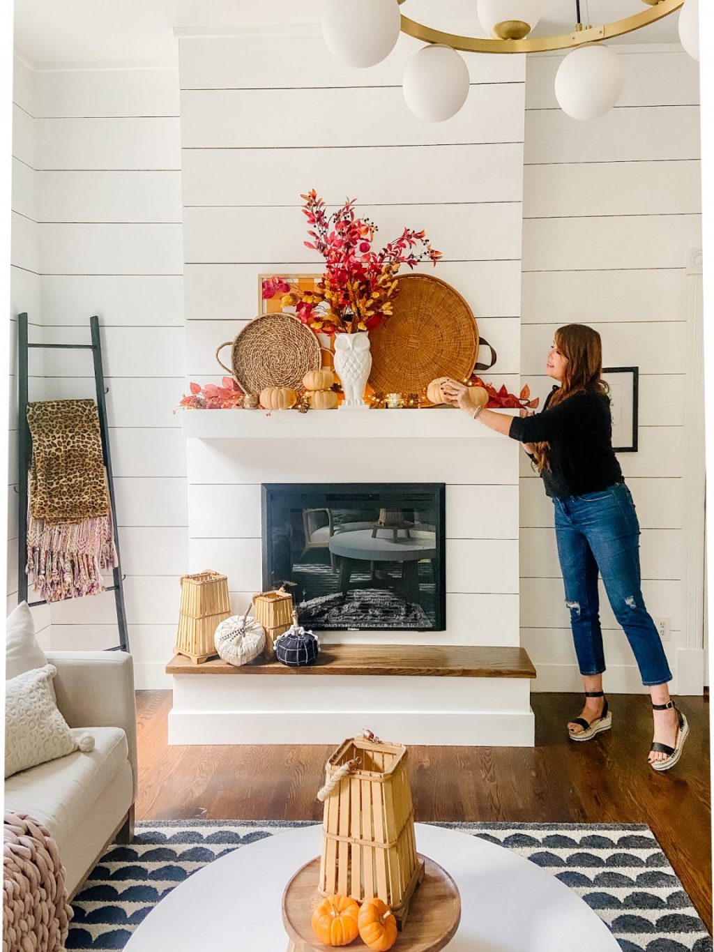 How To Decorate Your Mantel For Fall