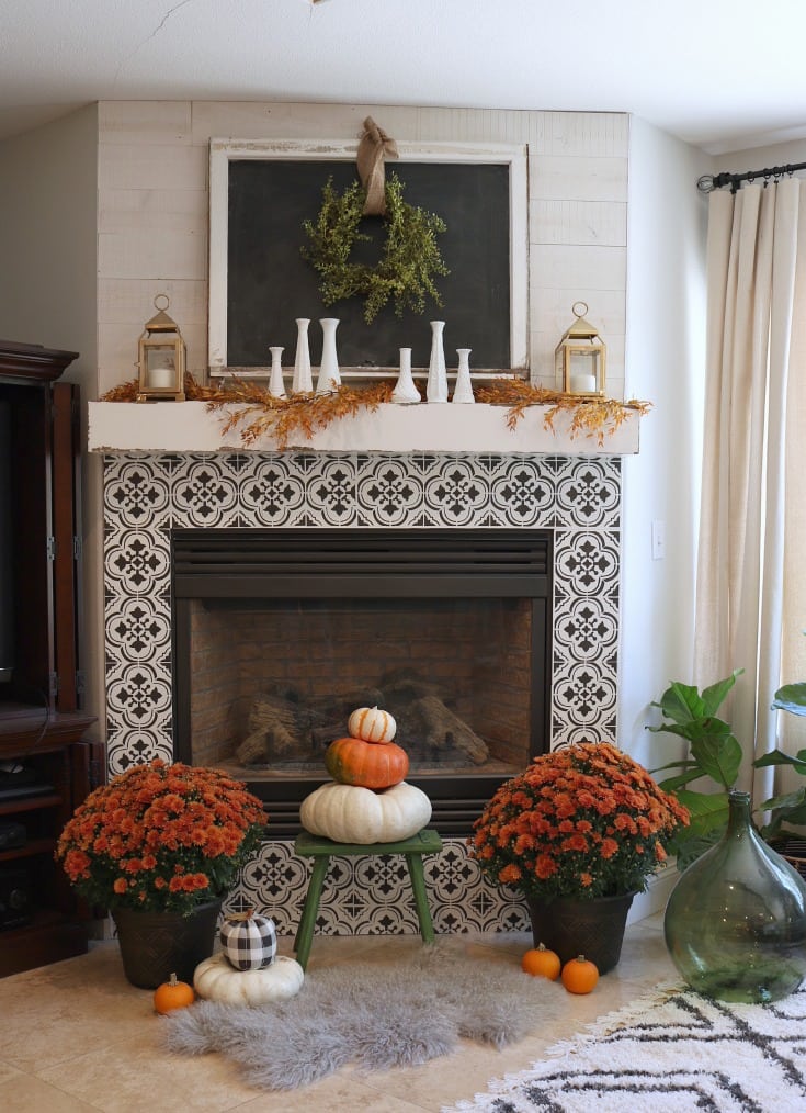 How To Decorate Your Mantel For Fall