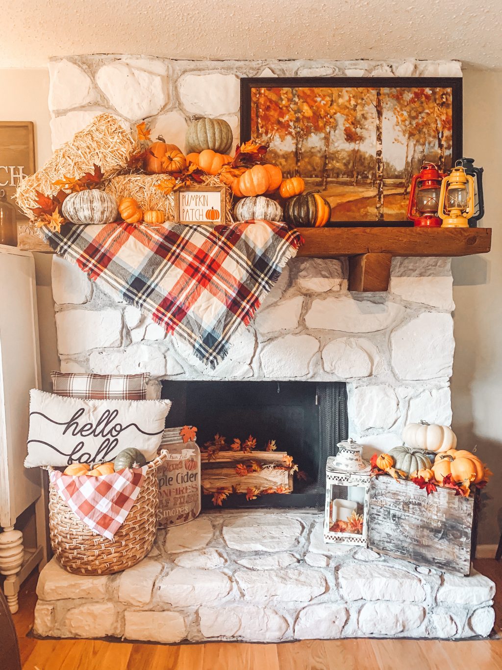 How To Decorate Your Mantel For Fall