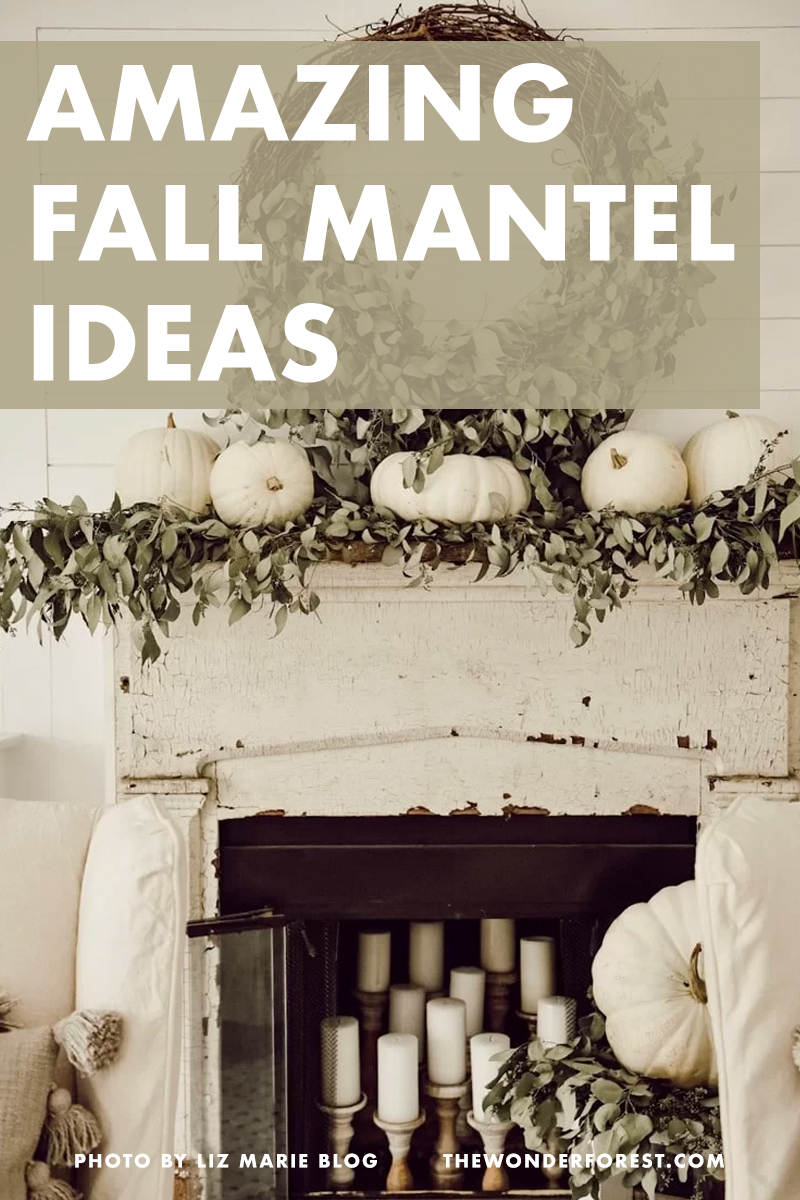 How To Decorate Your Mantel For Fall