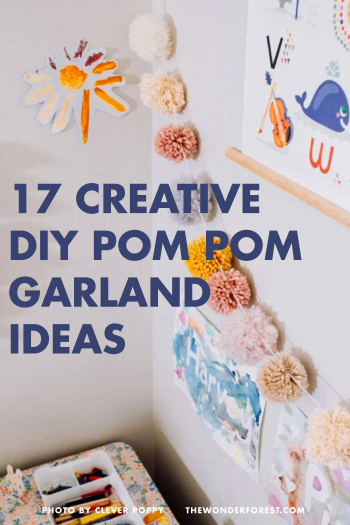 17 Creative DIY Pom Pom Garland Ideas