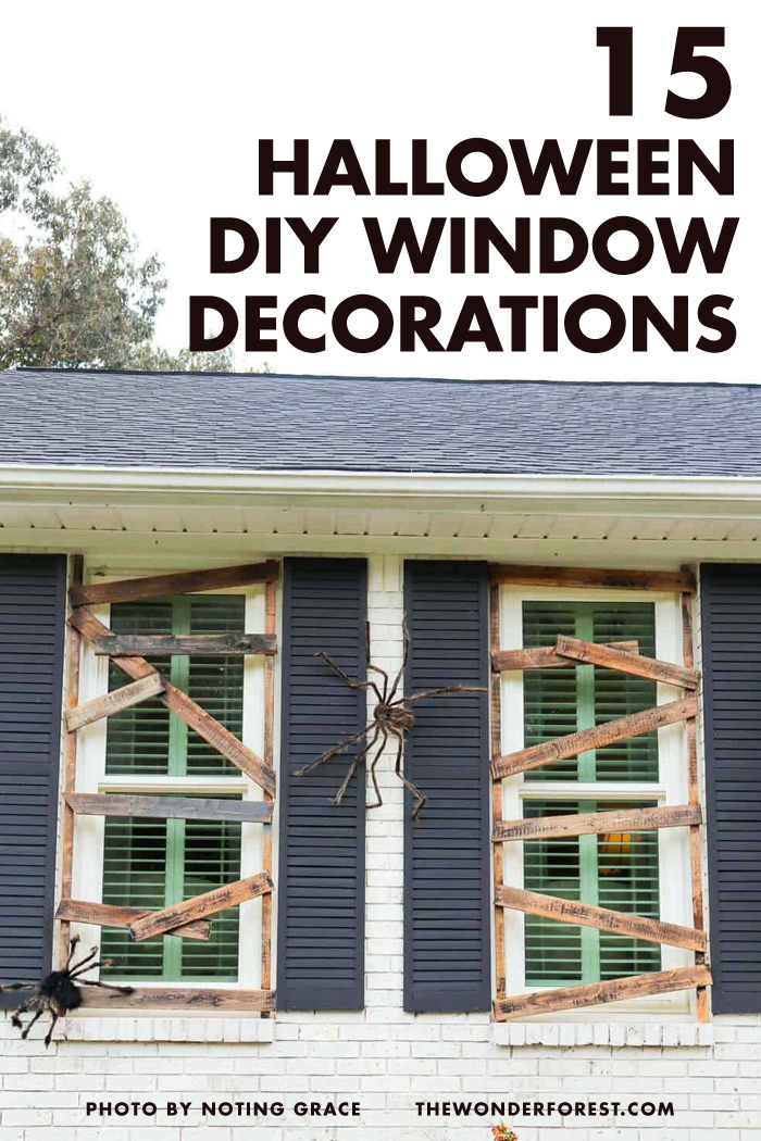 15 Halloween Window Decorations That You Can Make