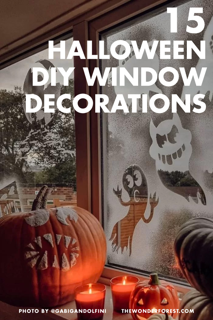 15 Halloween Window Decorations That You Can Make