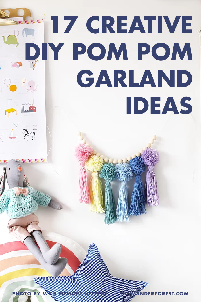 17 Creative DIY Pom Pom Garland Ideas