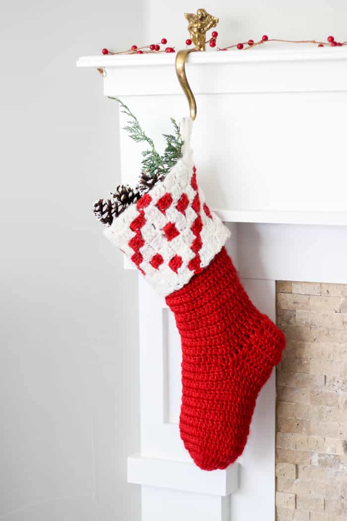 Christmas Crochet Stocking Pattern