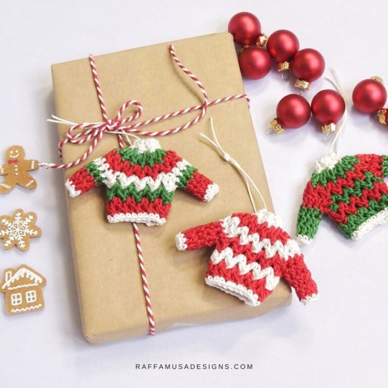 20 Christmas Crochet Decorations And Ornament Patterns