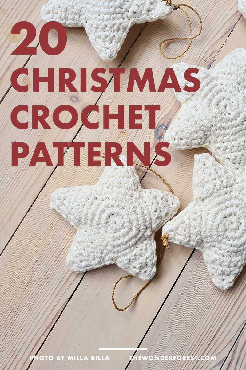 20 Christmas Crochet Decorations And Ornament Patterns