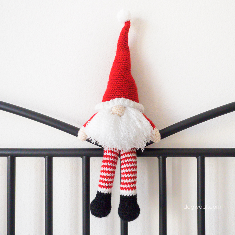 Santa Gnome Crochet Pattern