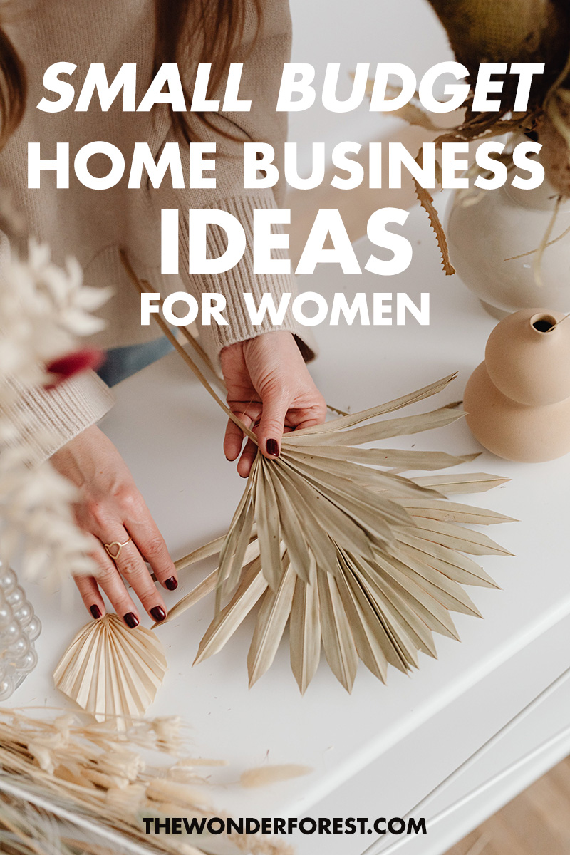 small budget home business ideas