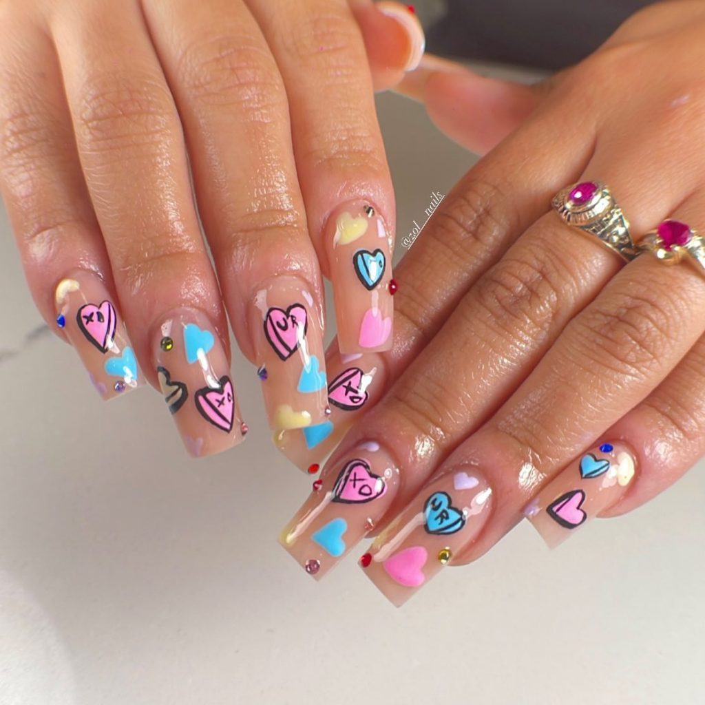 18 Sweet Valentine’s Day Nails You Gotta Try
