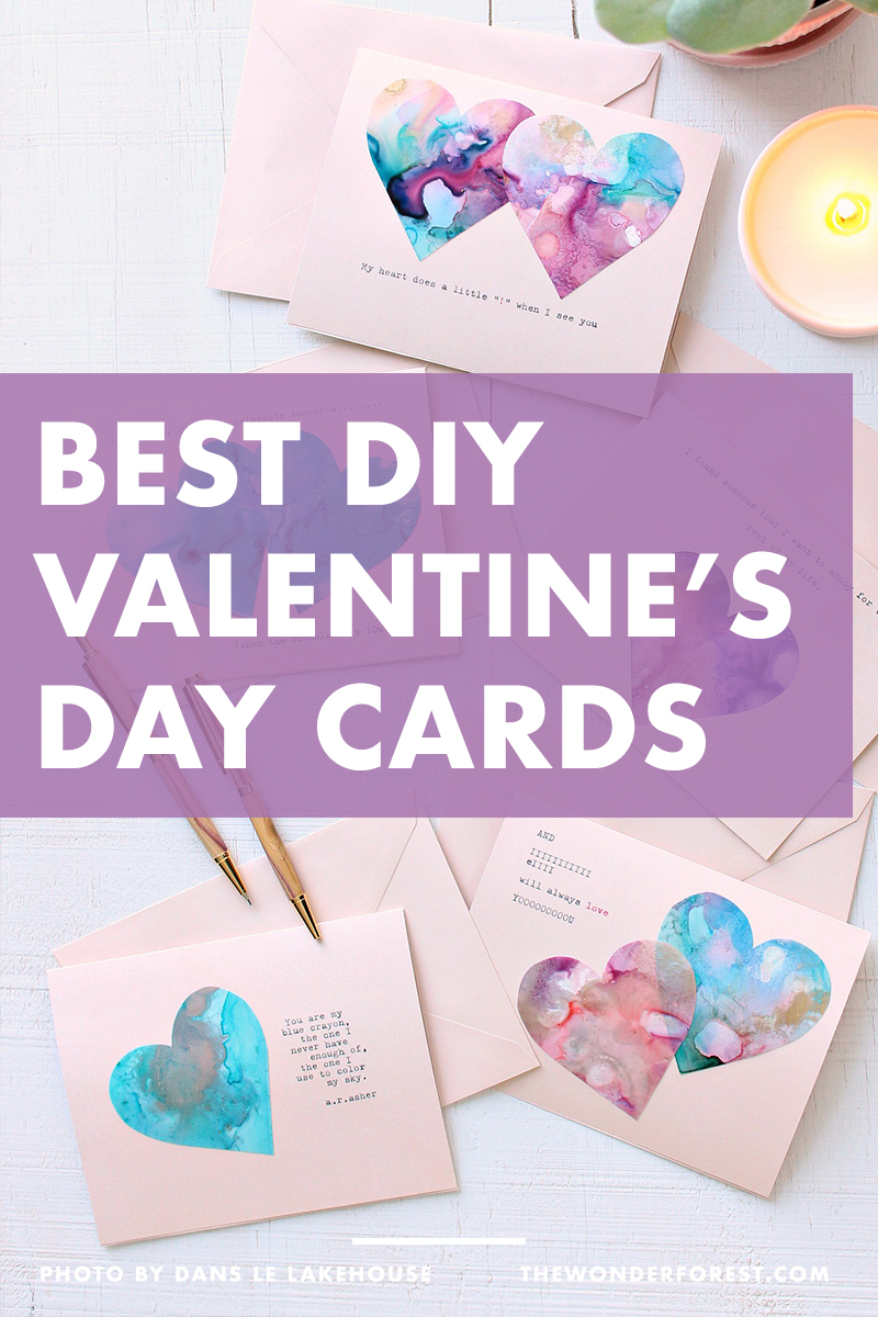 The Best DIY Valentine's Day Cards You Can Make Yourself