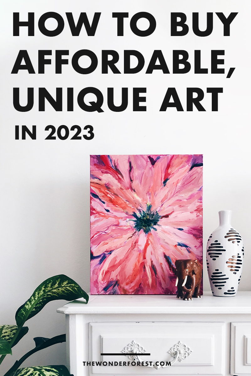 How To Buy Affordable, Unique Art for Your Home in 2023