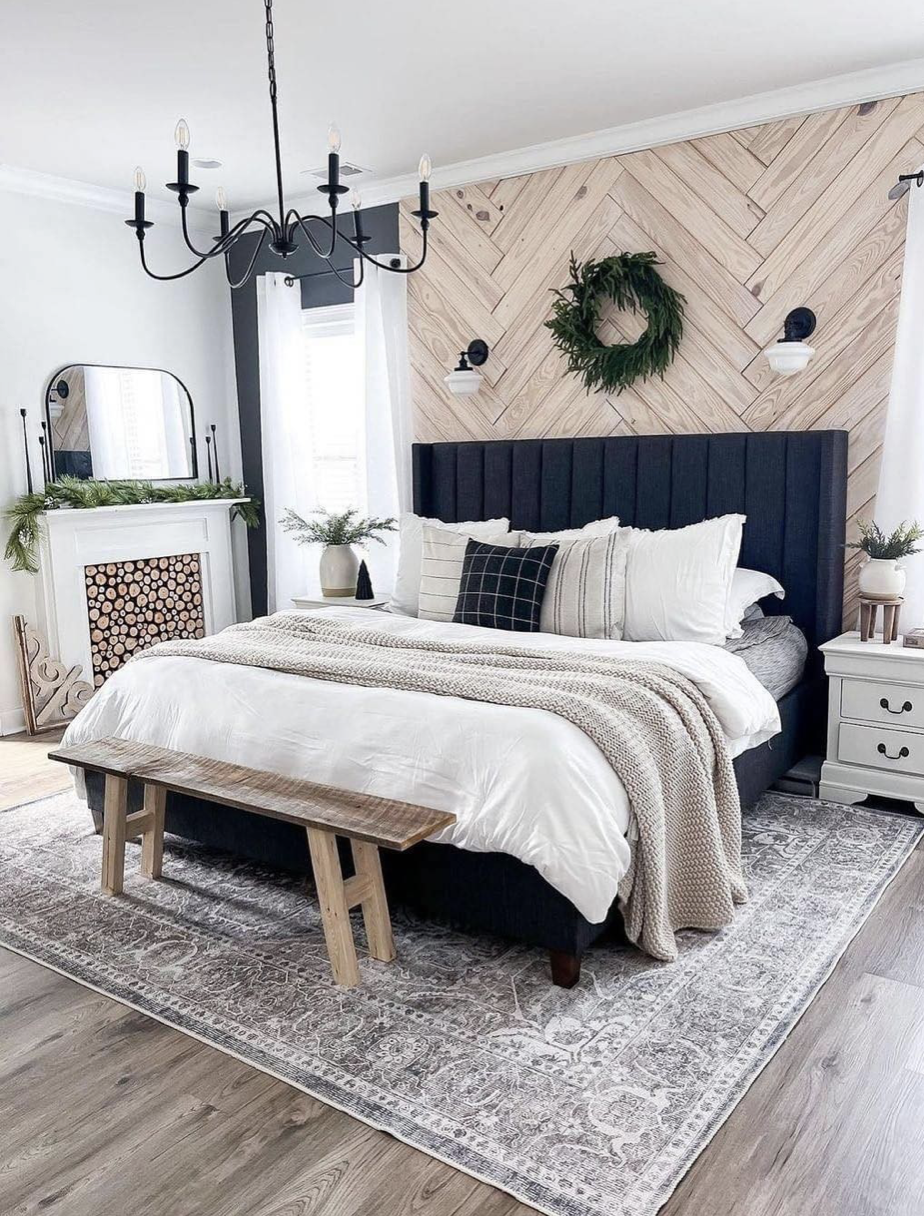 15 Stunning Farmhouse Bedroom Ideas