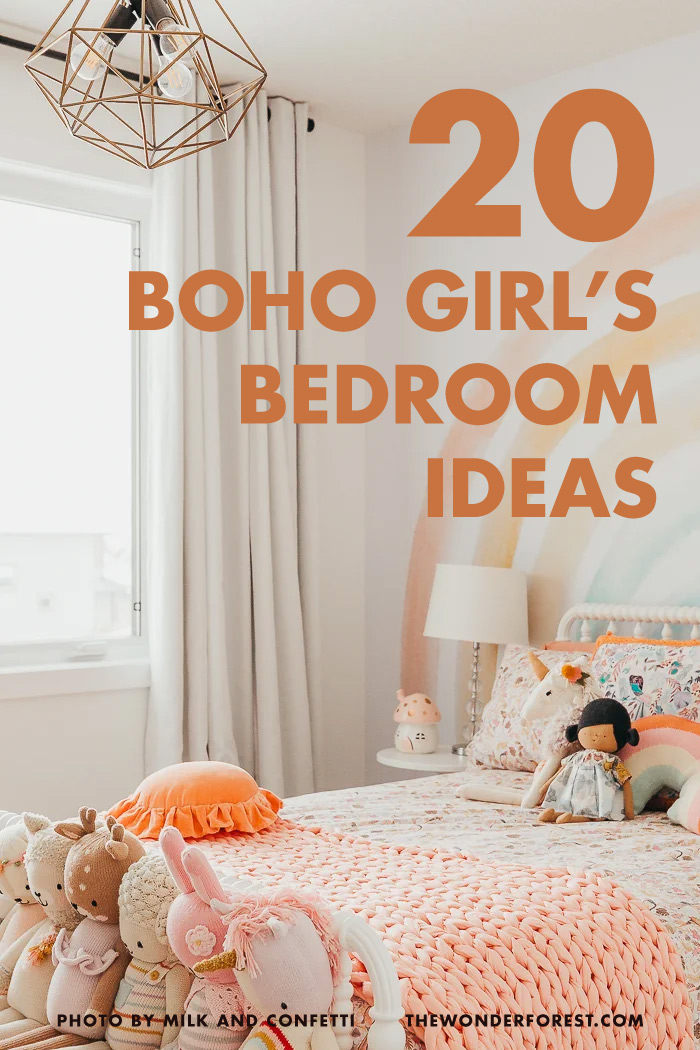 20 Boho Girl's Bedroom Ideas