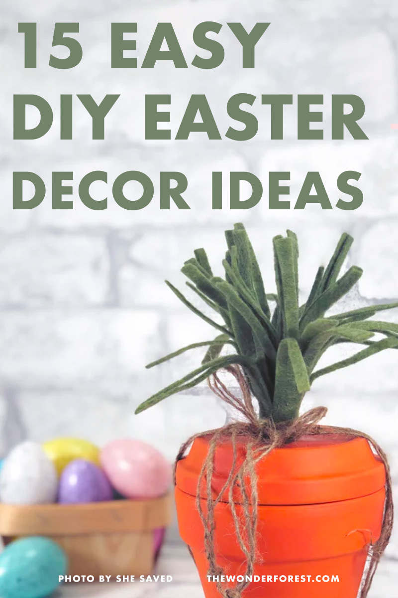 15 Easter Decor Ideas That You Can Make Yourself