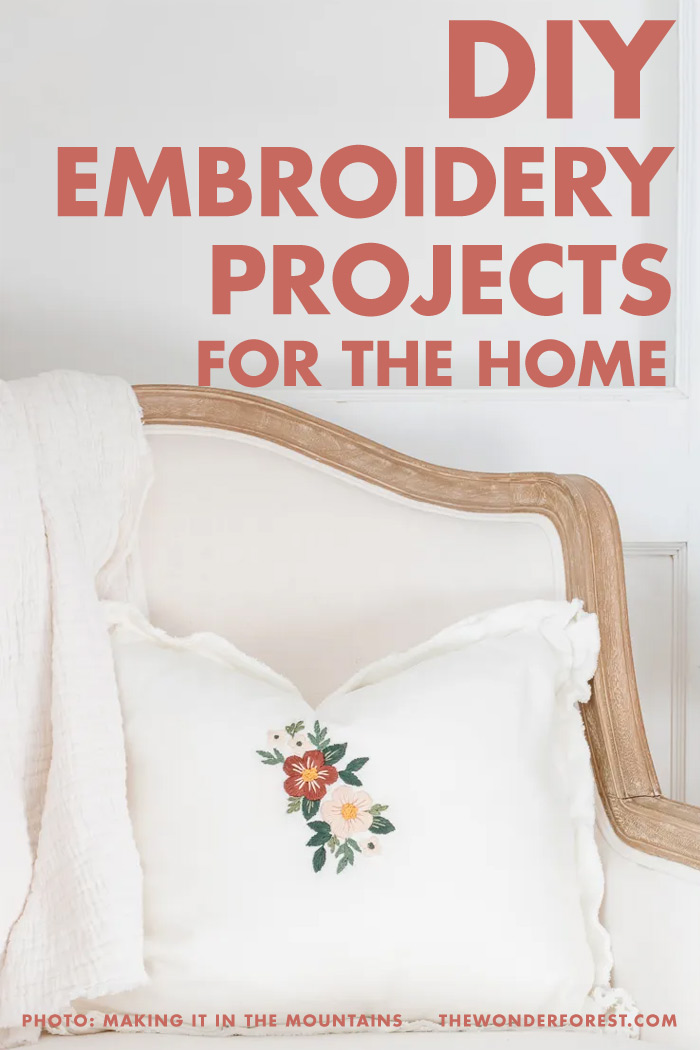 DIY Embroidery Projects: A Fun and Personal Touch to Your Home Decor