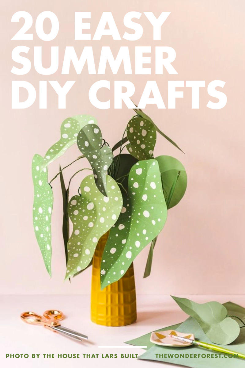 20 Fun Summer Party DIYs- Party Décor Crafts- A Cultivated Nest