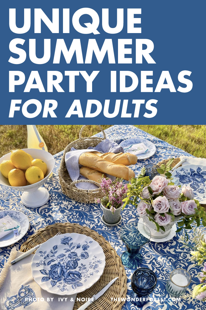 Unique Summer Party Ideas for Adults