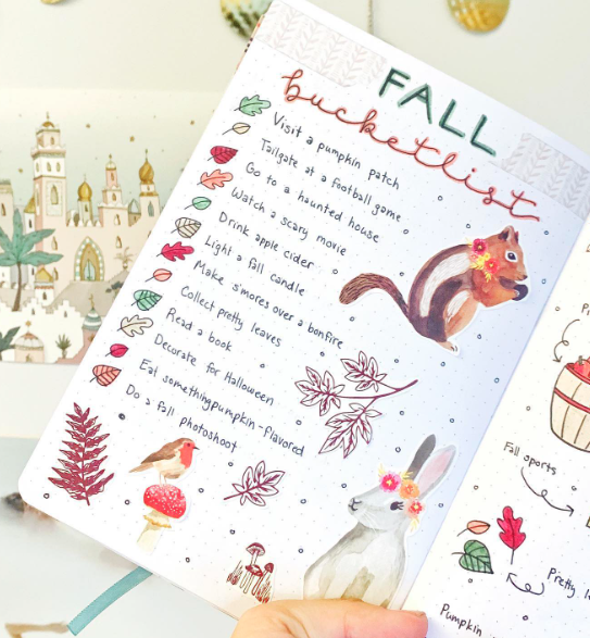 Everything You Need For Your Fall Bullet Journal Inspiration