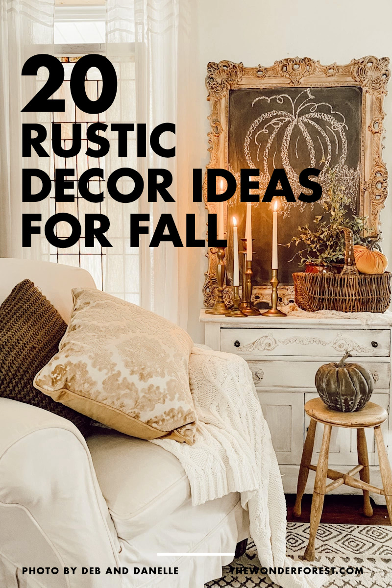 20 Easy Rustic Fall Decor Ideas