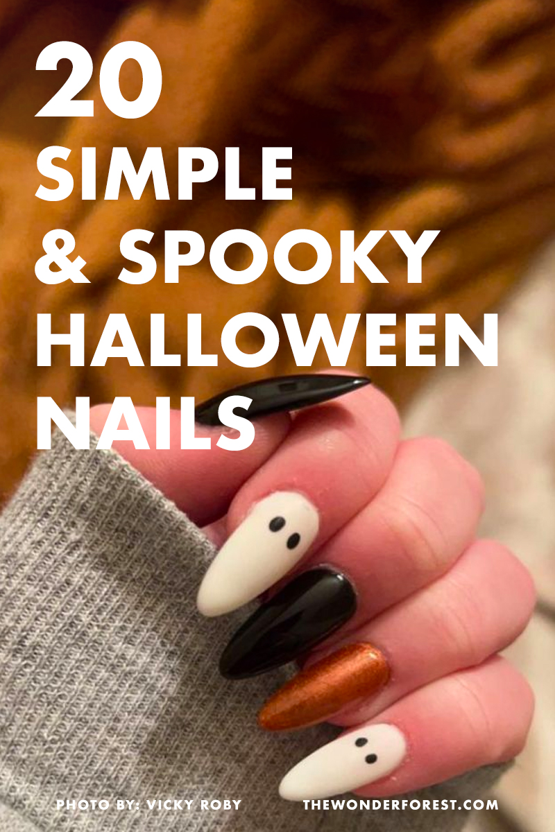 50 Best Halloween Nail Ideas 2021 – Cute Halloween Nail Art