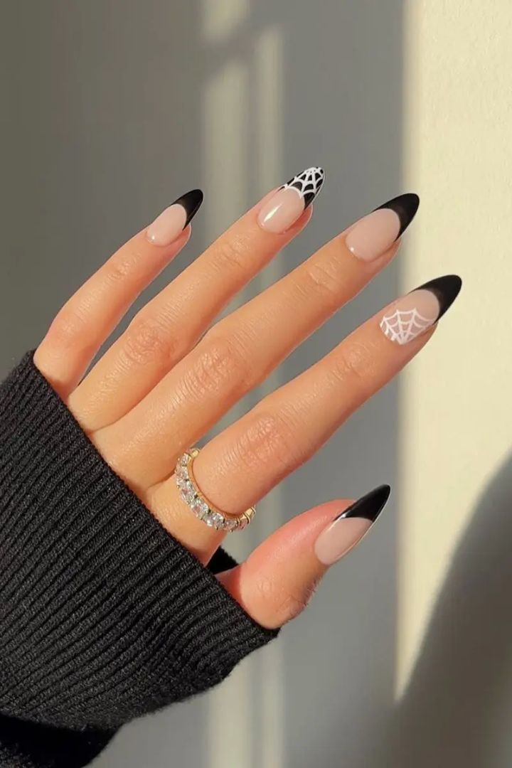 20 uñas de Halloween simples y espeluznantes