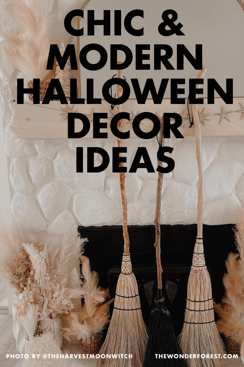 Chic and Modern Halloween Decor Ideas