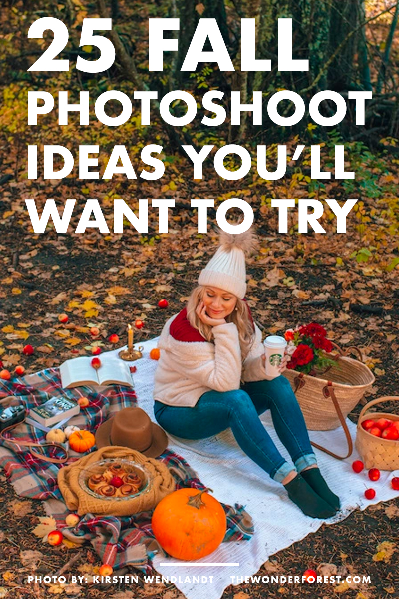 25 Fall Photoshoot Ideas You'll Want To Try