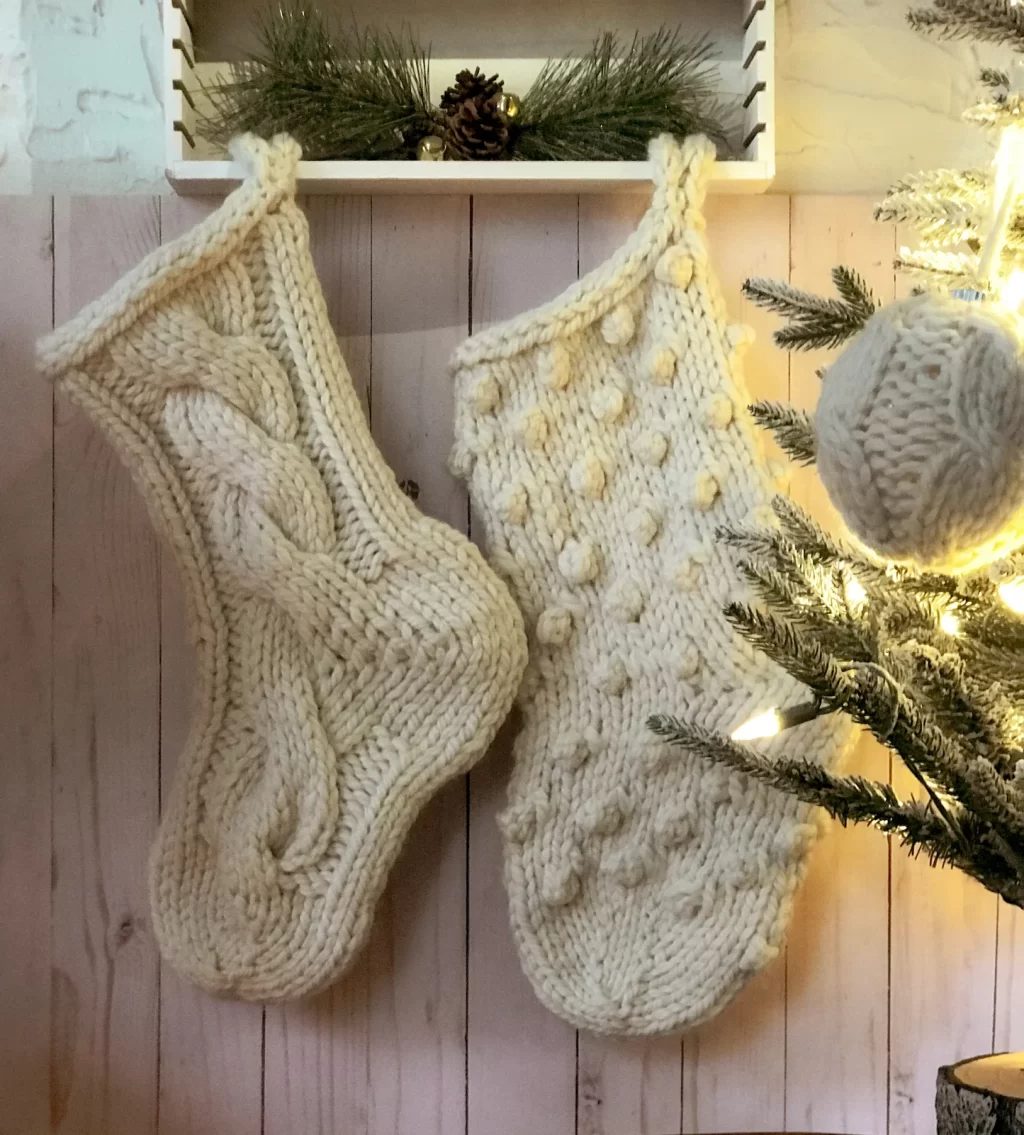 25 Knitted Christmas Stocking Patterns