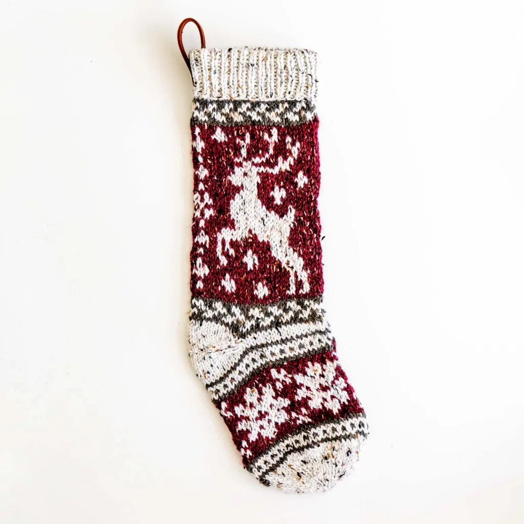 25 Knitted Christmas Stocking Patterns