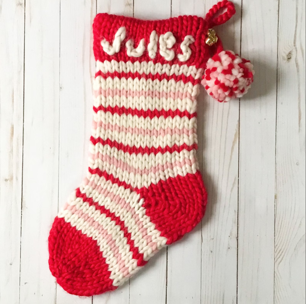 25 Knitted Christmas Stocking Patterns