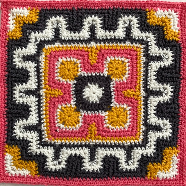 Free Granny Square Motif