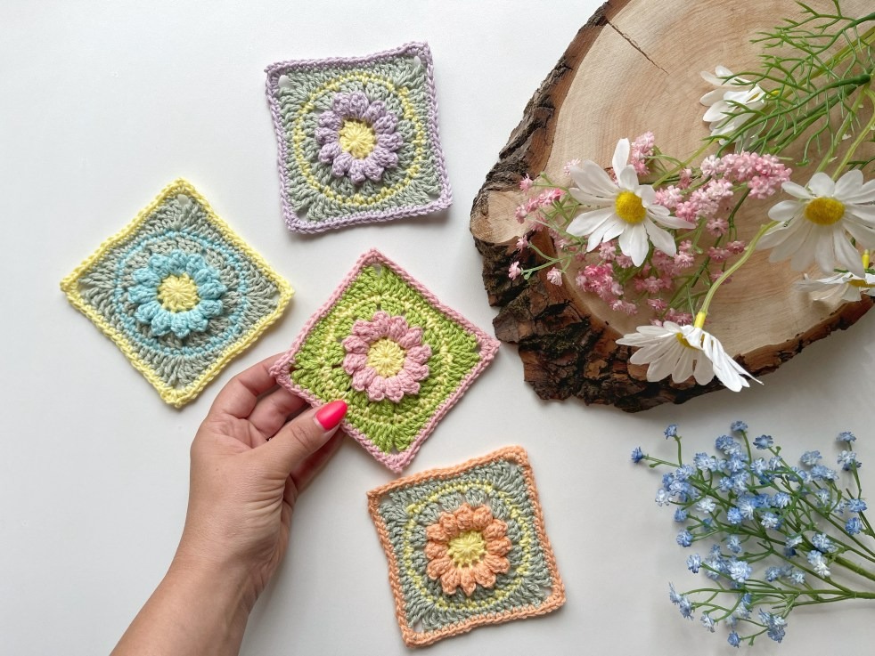 Granny Square Daisy