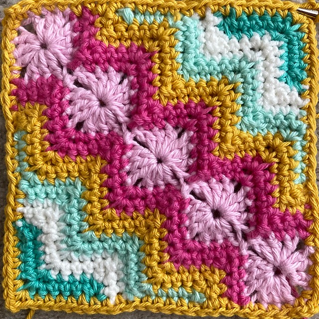 Zig Zag Crochet Granny Square Pattern